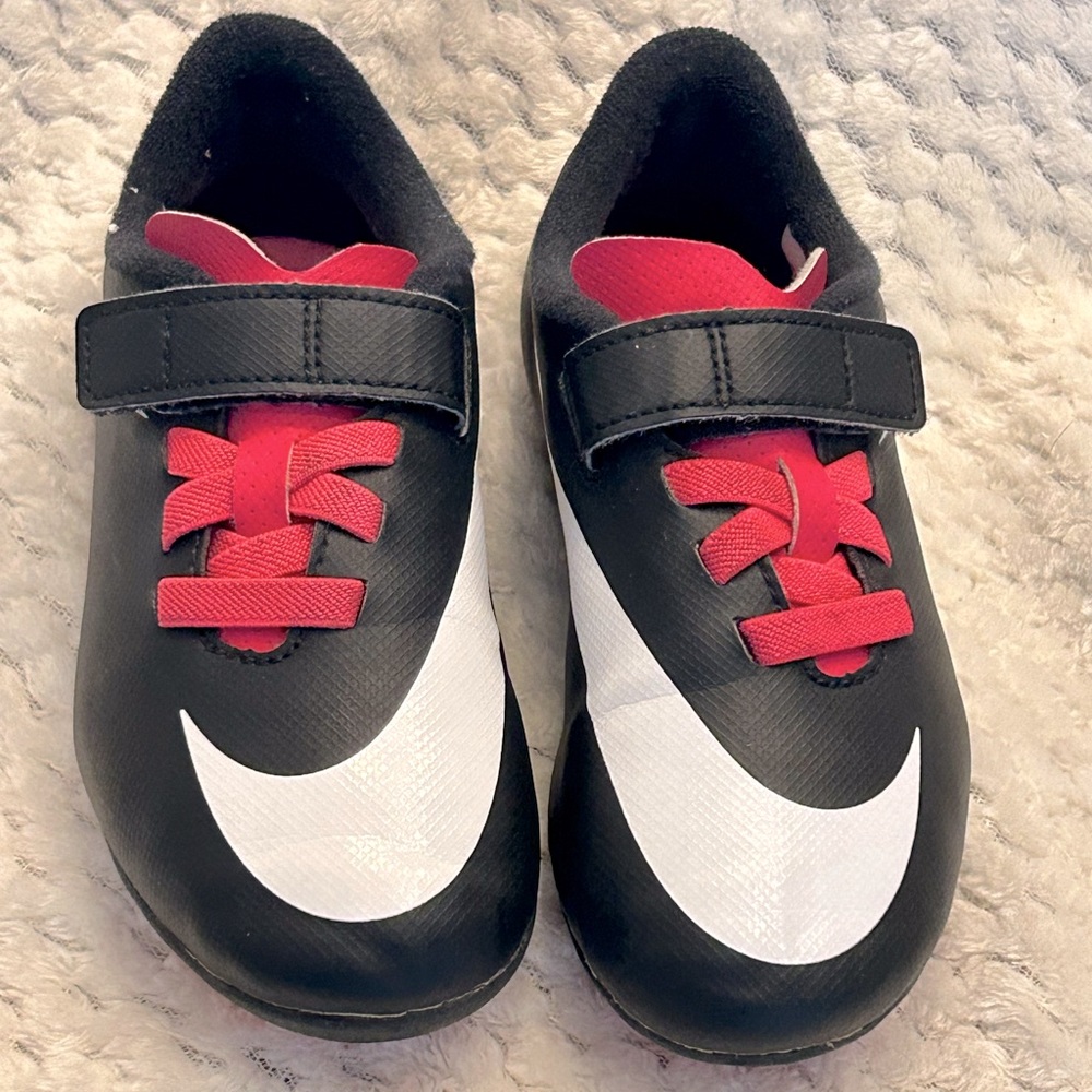 Nike Kids Bravata FG-R Black/White/Pink Flash